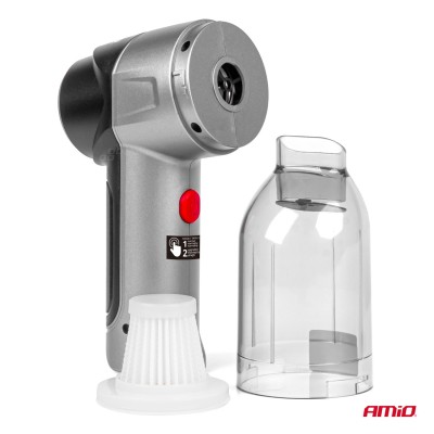 Aspiradora con batería recargable para coche HEPA 11Kpa. AMIO-03693