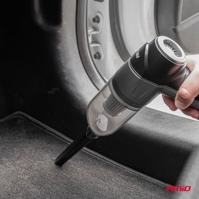 Aspirador con batería recargable para coche HEPA 11Kpa. AMIO-03693