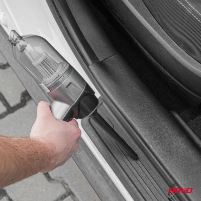 Aspirador con batería recargable para coche HEPA 11Kpa. AMIO-03693