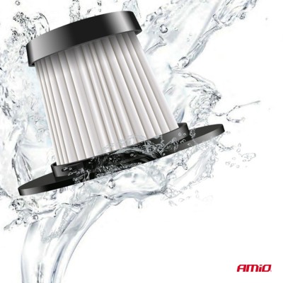 Aspiradara para coche de 12V 60W HEPA 5kPa AMIO-03691