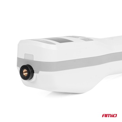 Compresor de aire con batería recargable y manómetro digital AMIO-03689