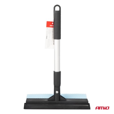 Rasqueta Limpiacristales de aluminio 20cm cabeza 35/48cm AMIO-03853