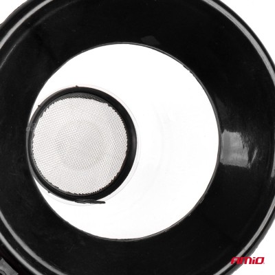 Embudo de plástico con tapa y filtro 13,5cm AMIO-04042