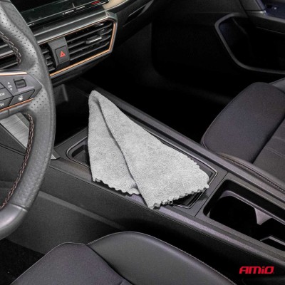 Bobina de paños en microfibra en rollo 30x30cm 120g AMIO-03974