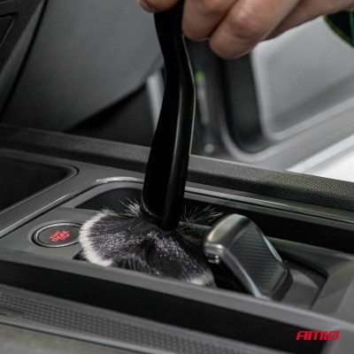 Cepillo doble para limpieza de interiores AMIO-03979