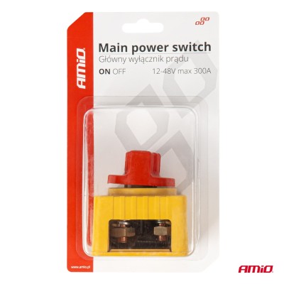 Interruptor desconectador de Batería 12-48V max.300A AMIO-03839