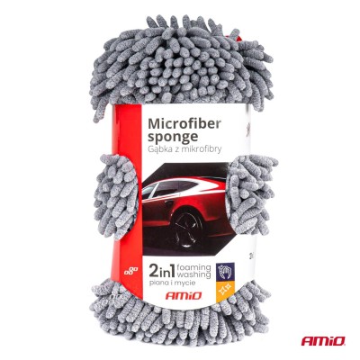 Esponja de microfibra rulos Cwash-08