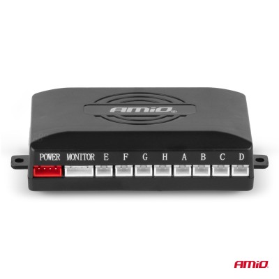 Sensores de Aparcamiento LED 8 sensores color negro