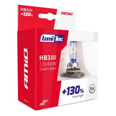 Lámparas halógenas LumiTec LIMITED +130% HB3 12V 60W DUO BOX
