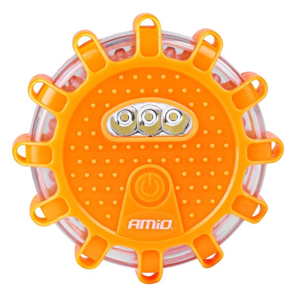 Luz de emergencia LED con linterna 3xAAA IP65 12SMD + 3SMD