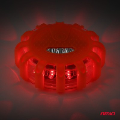 Luz de emergencia LED con linterna 3xAAA IP65 12SMD + 3SMD