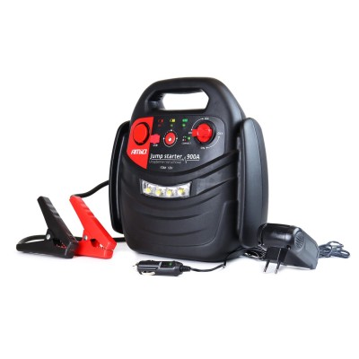 Cargador y Arrancador de batería 4 en 1, 12V 17Ah 900A JS01