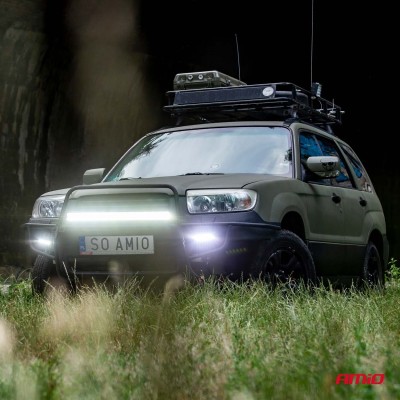 Lámpara de trabajo LED AWL28 140LED 520x74 420W COMBO 9-36V