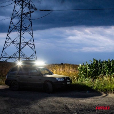 Lámpara de trabajo LED AWL28 140LED 520x74 420W COMBO 9-36V