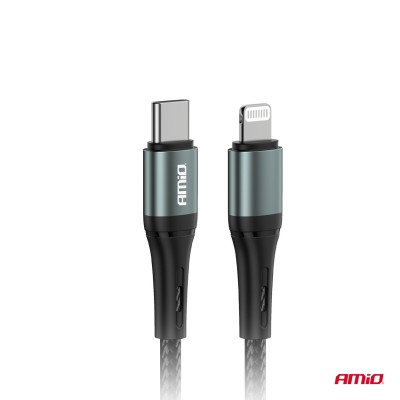 Cable USB-C a Lightning  (iPhone) 20W 100cm FullLINK AMIO-03916