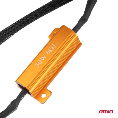 Cancelador errores Canbus LED H7 Resistencia 50W 12V AMIO-04087