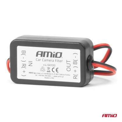 Filtro anti interferencias de alimentación 12V AMIO-04100