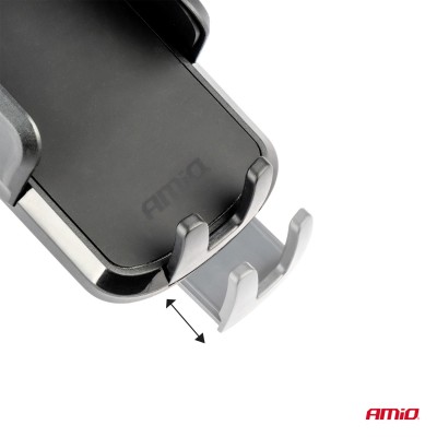 Soporte teléfono para rejillas ventilación AMIO-04139