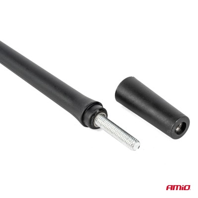 varilla de antena (Mástil ) para coche de goma flexible ANTM12 AMIO-04162