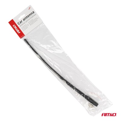 varilla de antena (Mástil ) para coche de goma flexible ANTM12 AMIO-04162