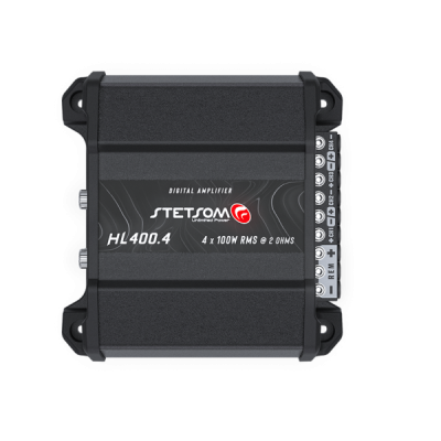 Amplificador de 4 canales Stetsom 400W HL400.4