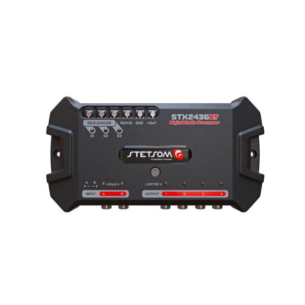 Procesador de 4 canales bluetooh STETSOM STX2436BT