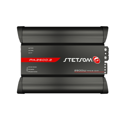 Amplificador de 2 canales STETSOM PA2500.2