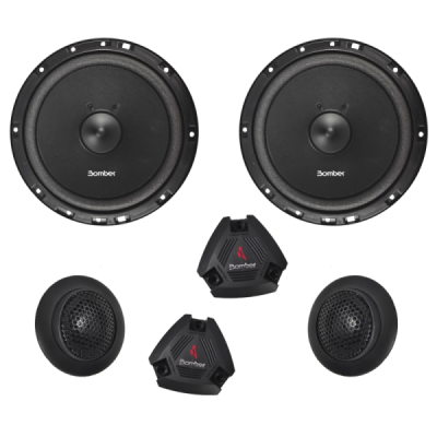 Kit 2 vías 6" BOMBER TKL 120W / 60W rms