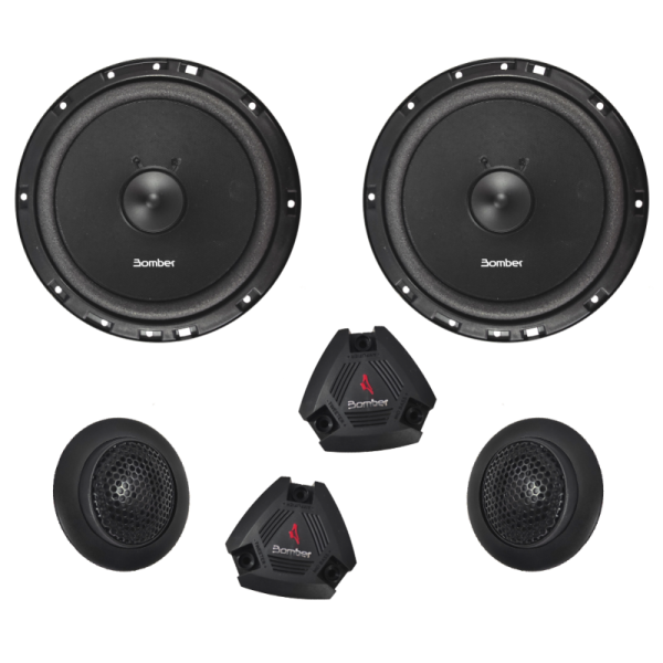 Kit 2 vías 6" BOMBER TKL 120W / 60W rms