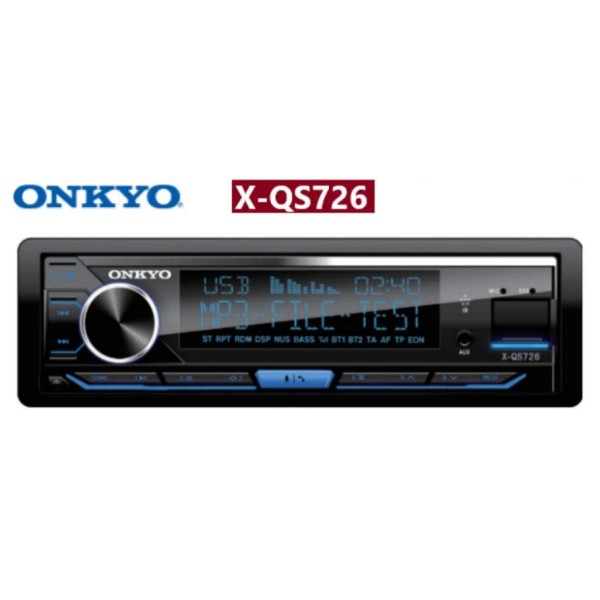 Radio USB y bluetooh ONKYO X-QS726
