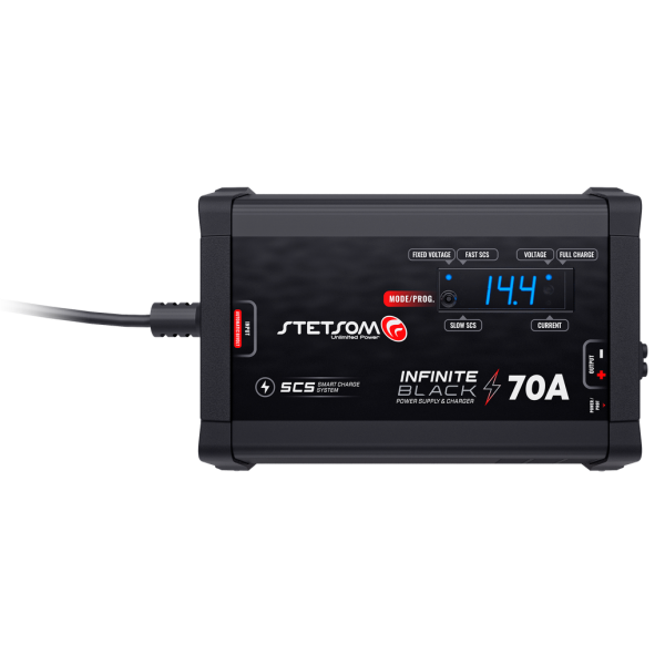 Fuente cargador de baterías Stetsom 70 amperios