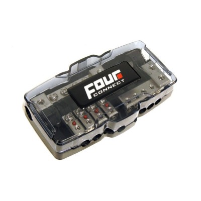 Distribuidor de corriente positivo y negativo 2x50/4x20mm2 FOUR CONNECT