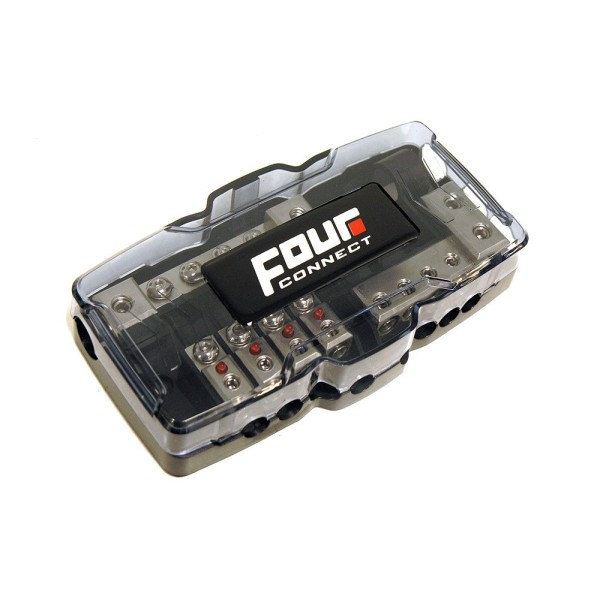 Distribuidor de corriente positivo y negativo 2x50/4x20mm2 FOUR CONNECT