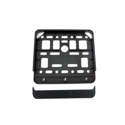 Marco Matrícula - scooter- color NEGRO