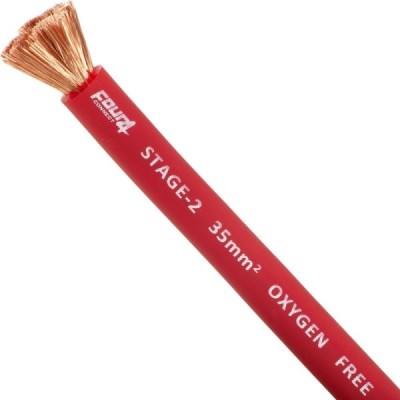 Cable corriente 35mm 100% cobre OFC Four connect 4-800215