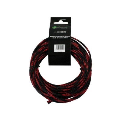 Piel de serpiente nailon 6/12mm negra y roja Four connect 4-NS10BR6
