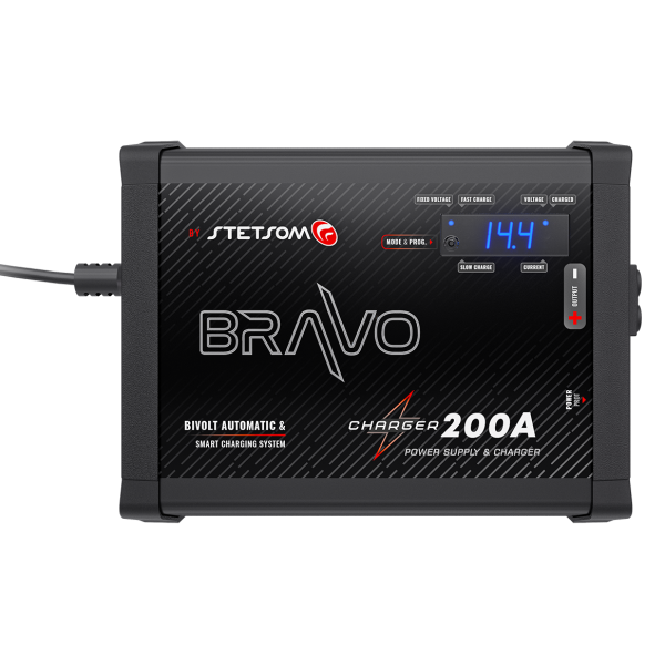 Fuente alimentación y cargador 200 amperios Stetsom bravo