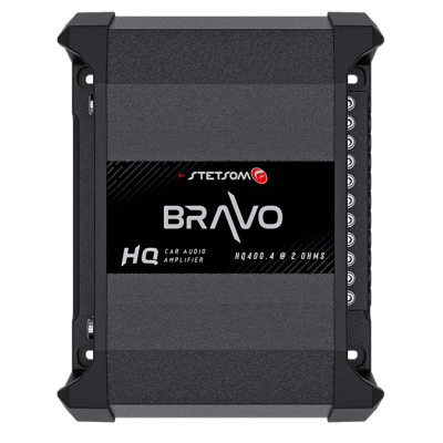 Amplificador 4 Canales Stetsom Bravo 400W HQ400.4