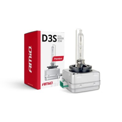 Bombilla xenón tipo D3S 6000K AMiO PREMIUM