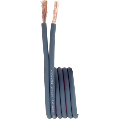 Cable De Altavoz 2x2,5 mm 100% cobre OFC FOUR Connect 4-800241