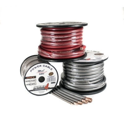 Cable corriente 50mm 100% cobre OFC Four connect 4-800217