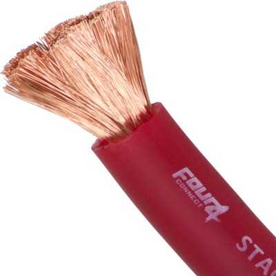 Cable corriente 50mm 100% cobre OFC Four connect 4-800217