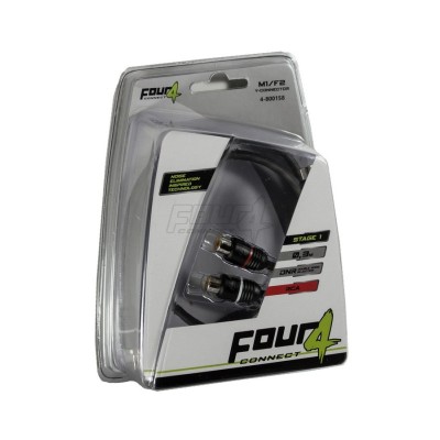 Cable RCA "Y" de 1 macho y 2 hembras Four connect 4-800158"