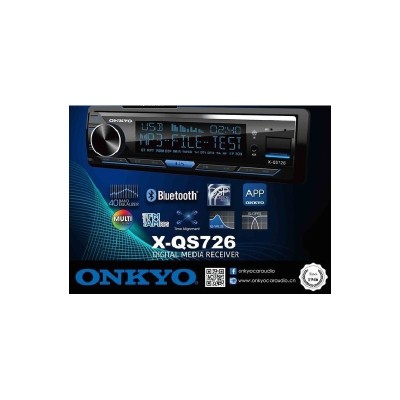 Radio USB y bluetooh ONKYO X-QS726