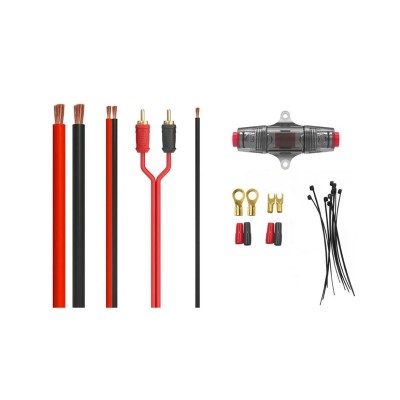 Kit de cables 20mm instalación amplificador NAKAMICHI NK-WK14