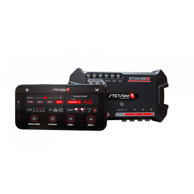Procesador de 4 canales bluetooh STETSOM STX2436BT
