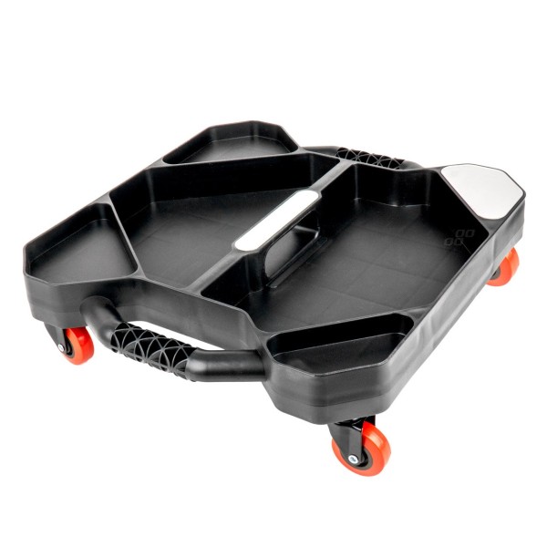 Bandeja con ruedas para herramientas