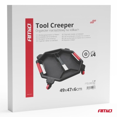 Bandeja para herramientas con ruedas