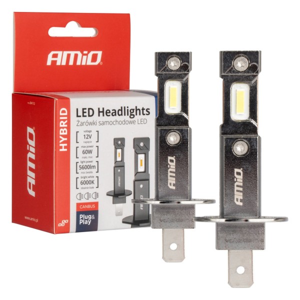 Kit LED H1 6000K Hybrid series Canbus 60W