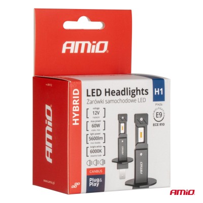 Kit LED H1 6000K Hybrid series Canbus 60W